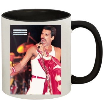 Freddie Mercury 11oz Colored Inner & Handle Mug