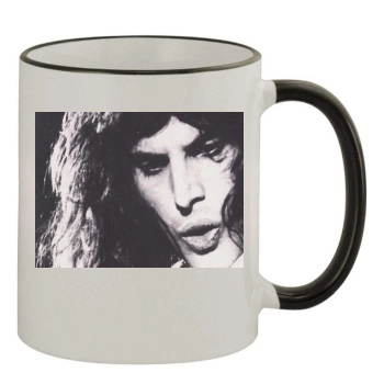 Freddie Mercury 11oz Colored Rim & Handle Mug