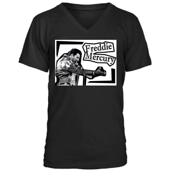 Freddie Mercury Men's V-Neck T-Shirt