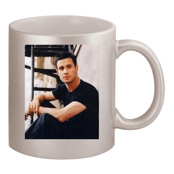 Freddie Prinze Jr 11oz Metallic Silver Mug