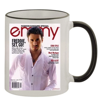 Freddie Prinze Jr 11oz Colored Rim & Handle Mug