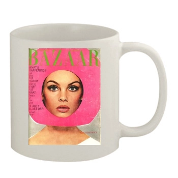 Harpers Bazaar 11oz White Mug