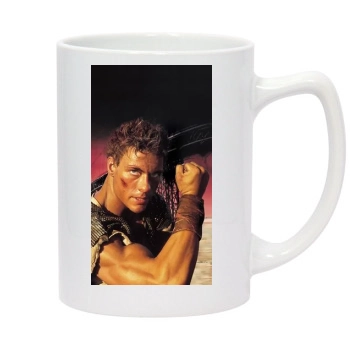 Jean-Claude Van Damme 14oz White Statesman Mug