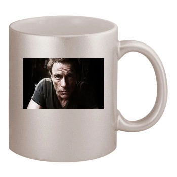 Jean-Claude Van Damme 11oz Metallic Silver Mug