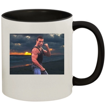 Jean-Claude Van Damme 11oz Colored Inner & Handle Mug