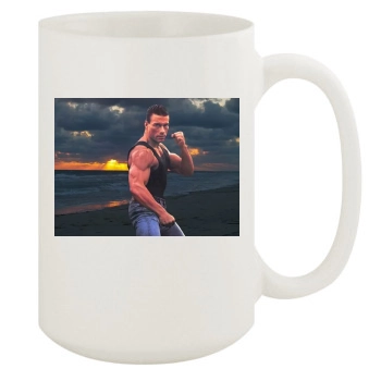 Jean-Claude Van Damme 15oz White Mug