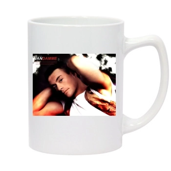 Jean-Claude Van Damme 14oz White Statesman Mug