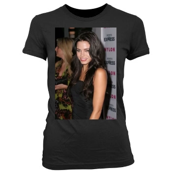 Jenna Dewan Women's Junior Cut Crewneck T-Shirt