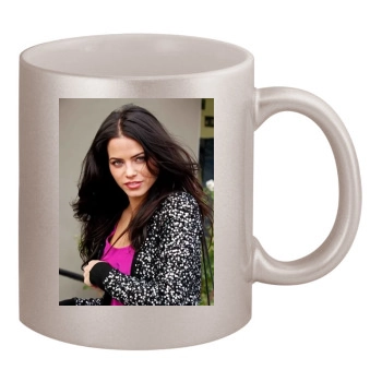 Jenna Dewan 11oz Metallic Silver Mug