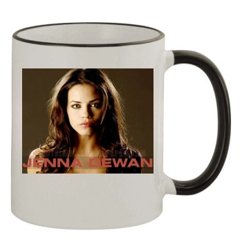 Jenna Dewan 11oz Colored Rim & Handle Mug