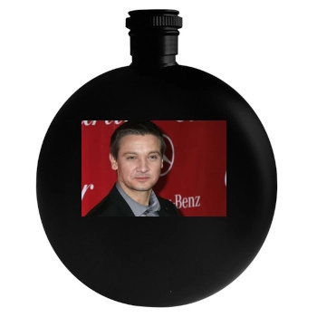 Jeremy Renner Round Flask