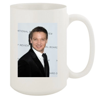 Jeremy Renner 15oz White Mug