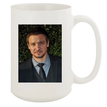 Jeremy Renner 15oz White Mug