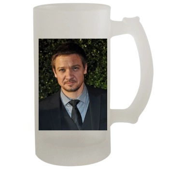 Jeremy Renner 16oz Frosted Beer Stein