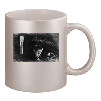 Jeremy Renner 11oz Metallic Silver Mug