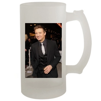 Jeremy Renner 16oz Frosted Beer Stein