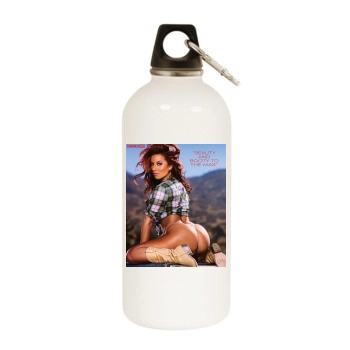 Jesikah Maximus White Water Bottle With Carabiner