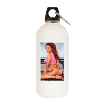 Jesikah Maximus White Water Bottle With Carabiner