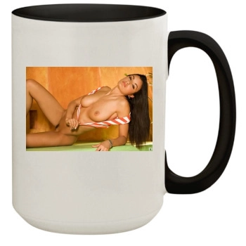 Jo Garcia 15oz Colored Inner & Handle Mug