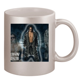 John Morrison 11oz Metallic Silver Mug