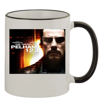 John Travolta 11oz Colored Rim & Handle Mug