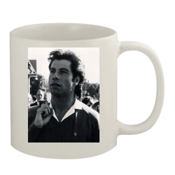 John Travolta 11oz White Mug