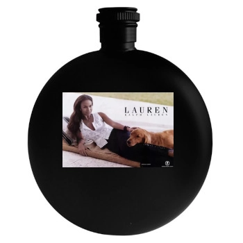 Joy Bryant Round Flask