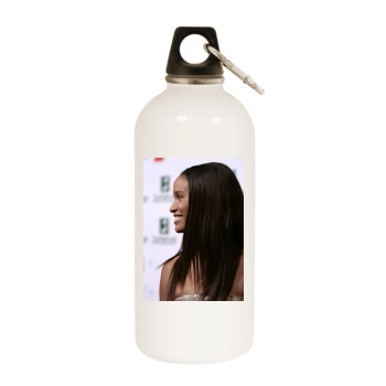 Joy Bryant White Water Bottle With Carabiner