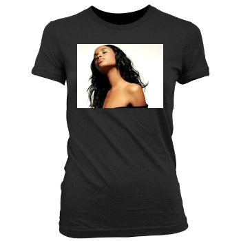 Joy Bryant Women's Junior Cut Crewneck T-Shirt