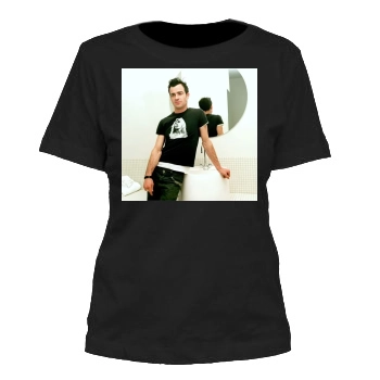 Justin Theroux Women's Cut T-Shirt