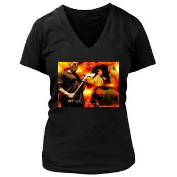 Kane Women's Deep V-Neck TShirt