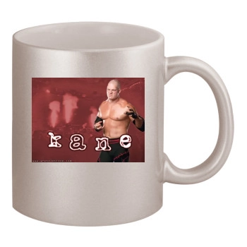 Kane 11oz Metallic Silver Mug