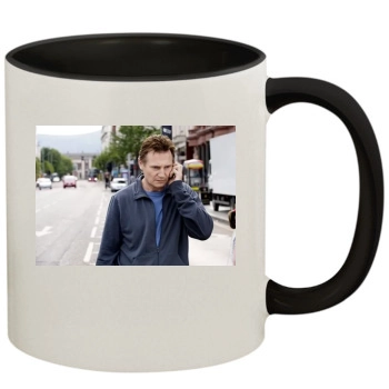 Liam Neeson 11oz Colored Inner & Handle Mug