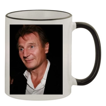 Liam Neeson 11oz Colored Rim & Handle Mug