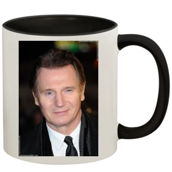 Liam Neeson 11oz Colored Inner & Handle Mug