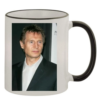 Liam Neeson 11oz Colored Rim & Handle Mug