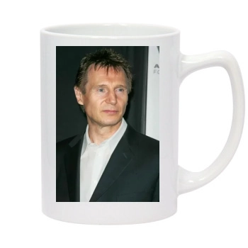 Liam Neeson 14oz White Statesman Mug