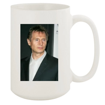 Liam Neeson 15oz White Mug