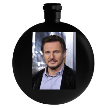 Liam Neeson Round Flask