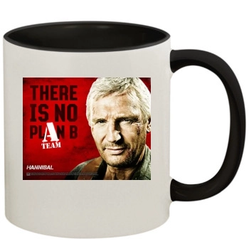 Liam Neeson 11oz Colored Inner & Handle Mug