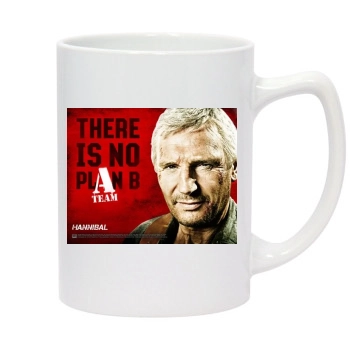 Liam Neeson 14oz White Statesman Mug