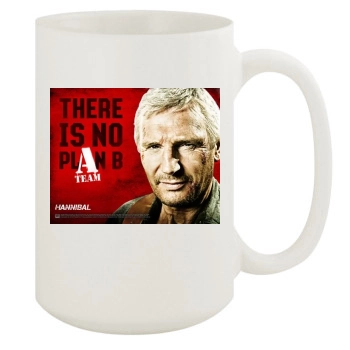 Liam Neeson 15oz White Mug