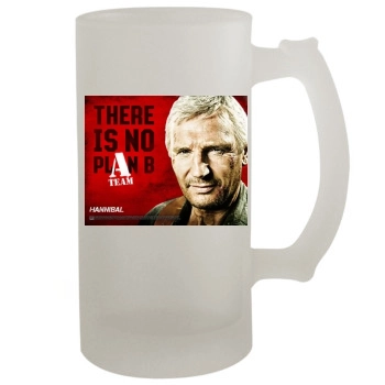 Liam Neeson 16oz Frosted Beer Stein