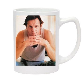 Liam Neeson 14oz White Statesman Mug