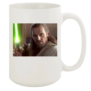 Liam Neeson 15oz White Mug