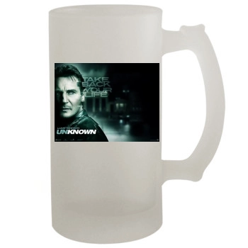 Liam Neeson 16oz Frosted Beer Stein