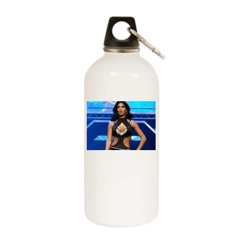 The Pussycat Dolls White Water Bottle With Carabiner