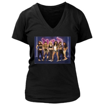 The Pussycat Dolls Women's Deep V-Neck TShirt