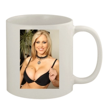 Julia Ann 11oz White Mug