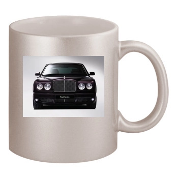 2009 Bentley Arnage Final Series 11oz Metallic Silver Mug